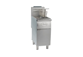 Globe GFF35G 35 lb. Gas Floor Fryer - Natural Gas