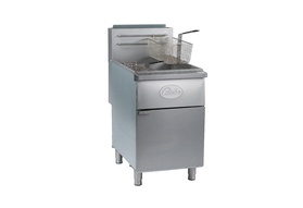 Globe GFF80PG 80 lb.Gas Floor Fryer - Liquid Propane